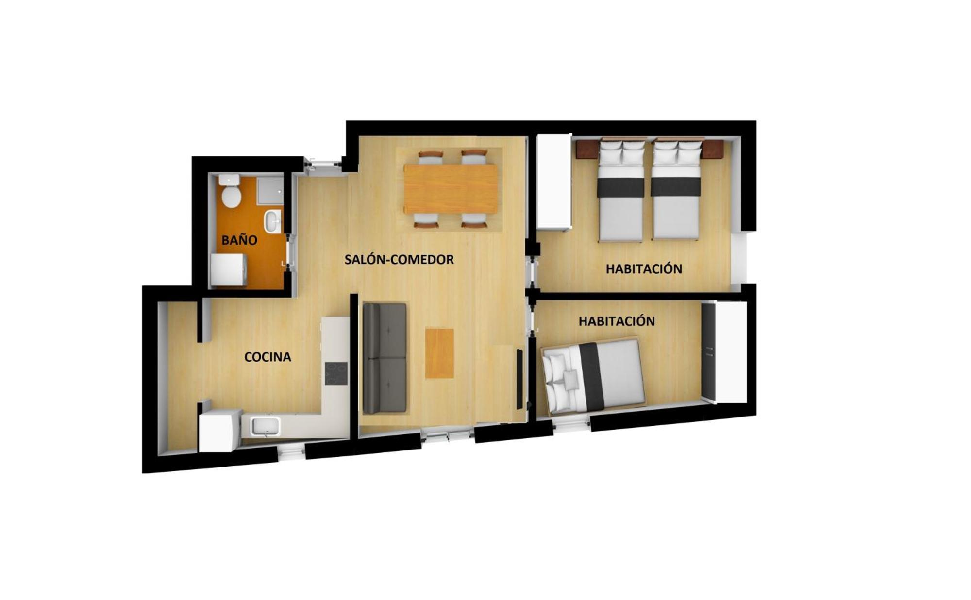 La Muntanya - Apartamentos Rural Guadalest 贝尼曼特利 客房 照片