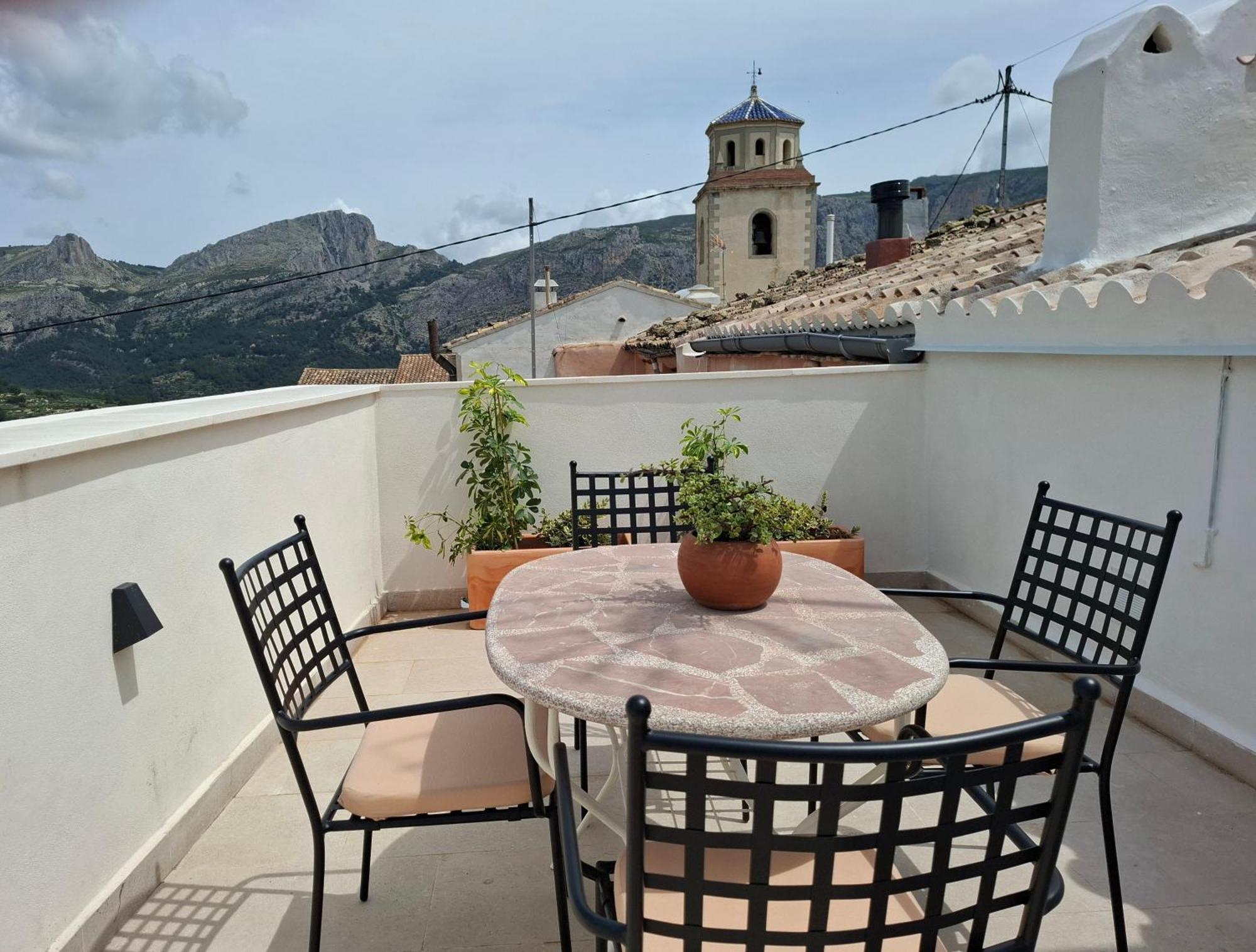 La Muntanya - Apartamentos Rural Guadalest 贝尼曼特利 外观 照片