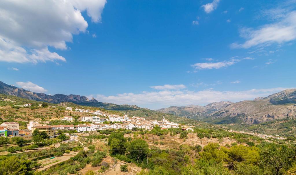 La Muntanya - Apartamentos Rural Guadalest 贝尼曼特利 外观 照片